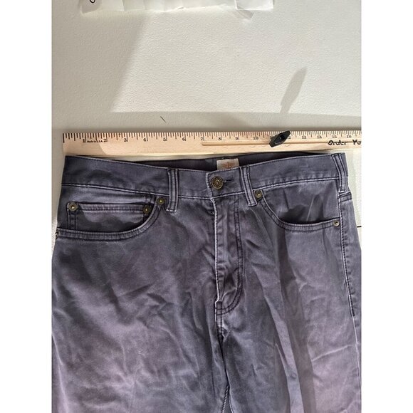 Dockers Mens Classic Fit Gray Pants 31x30 Cotton Blend Straight Leg Casual Wear - Picture 9 of 11